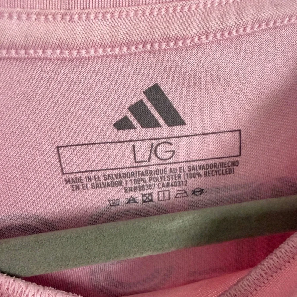 Adidas Inter Miami CF Messi 10 Pre-Match Jersey Pink Mens Large MLS Soccer Shirt